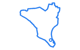 Route shape for Route 8 at Derby (Alvaston) DTC