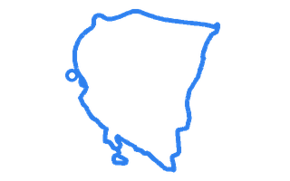 Route shape for Route 12 at Derby (Alvaston) DTC