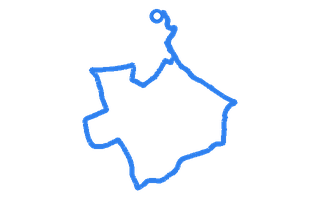 Route shape for Route 13 at Derby (Alvaston) DTC