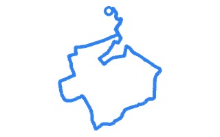 Route shape for Route 14 at Derby (Alvaston) DTC