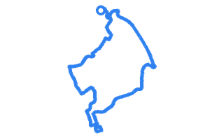 Route shape for Route 19 (NEW) at Derby (Alvaston) DTC