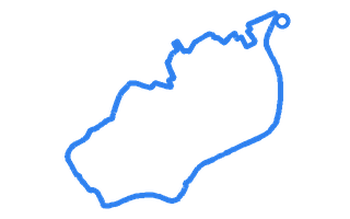 Route shape for Route 5 at Doncaster DTC