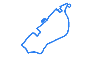Route shape for Route 6 at Doncaster DTC
