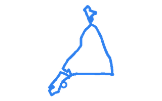 Route shape for Route 7 at Doncaster DTC