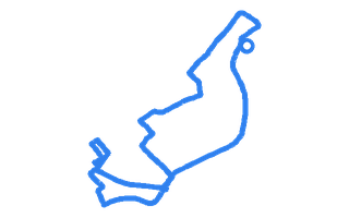 Route shape for Route 11 at Doncaster DTC