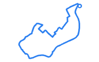Route shape for Route 14 at Doncaster DTC