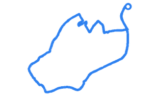 Route shape for Route 16 (NEW) at Doncaster DTC