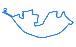 Route shape for Route 3 at Dorchester DTC