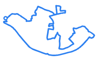 Route shape for Route 4 at Dorchester DTC