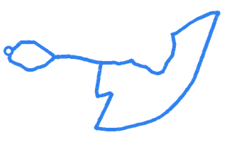 Route shape for Route 11 at Dorchester DTC