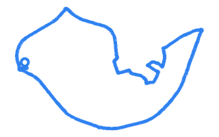 Route shape for Route 12 at Dorchester DTC