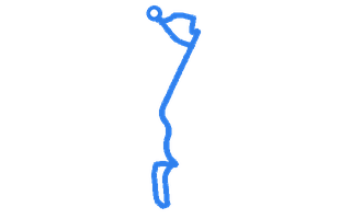 Route shape for Route 13 at Dorchester DTC