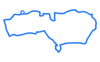 Route shape for Route 6 at Dudley DTC