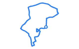 Route shape for Route 11 at Dudley DTC