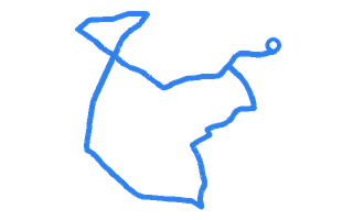 Route shape for Route 17 (NEW) at Dudley DTC