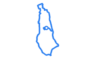 Route shape for Route 1 at Dumbarton DTC