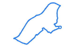 Route shape for Route 11 at Dumfries DTC