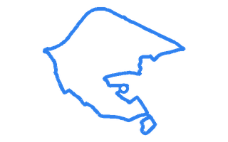Route shape for Route 12 at Dumfries DTC