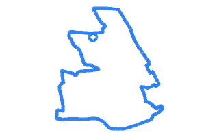 Route shape for Route 1 at Dundee DTC