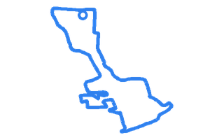 Route shape for Route 2 at Dundee DTC
