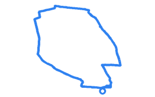 Route shape for Route 9 at Dundee DTC
