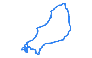 Route shape for Route 3 at Duns DTC