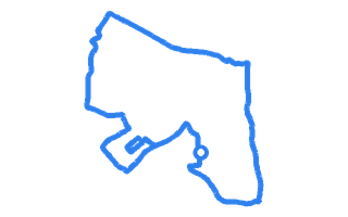 Route shape for Route 2 at Durham DTC