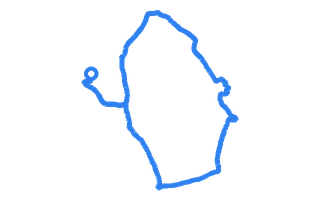 Route shape for Route 3 at Durham DTC