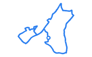 Route shape for Route 6 at Durham DTC