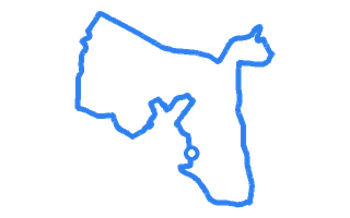 Route shape for Route 8 at Durham DTC
