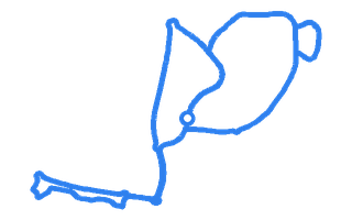 Route shape for Route 3 (NEW) at East Kilbride DTC