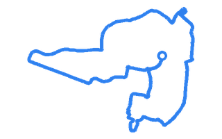Route shape for Route 5 (NEW) at East Kilbride DTC
