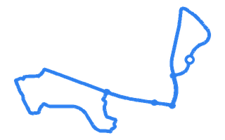 Route shape for Route 6 (NEW) at East Kilbride DTC