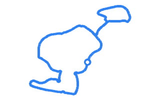 Route shape for Route 11 (NEW) at East Kilbride DTC