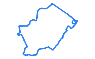 Route shape for Route 2 at Eastbourne DTC