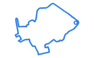 Route shape for Route 4 at Eastbourne DTC