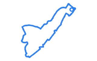 Route shape for Route 7 at Eastbourne DTC