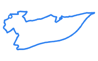 Route shape for Route 7 at Edinburgh (Musselburgh) DTC