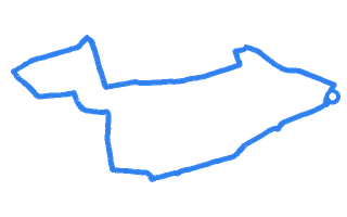 Route shape for Route 9 at Edinburgh (Musselburgh) DTC