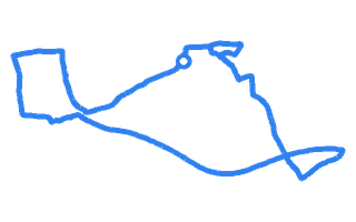Route shape for Route 12 at Edinburgh (Musselburgh) DTC