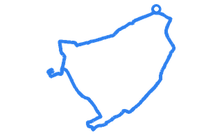 Route shape for Route 14 at Edinburgh (Musselburgh) DTC