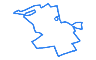 Route shape for Route 4 at Elgin DTC