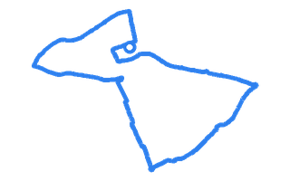 Route shape for Route 11 at Elgin DTC