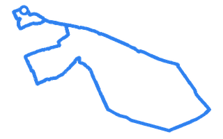 Route shape for Route 12 at Elgin DTC