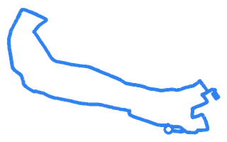 Route shape for Route 2 at Elswick DTC