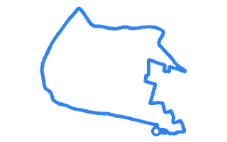 Route shape for Route 3 at Elswick DTC