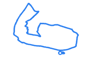 Route shape for Route 4 at Elswick DTC
