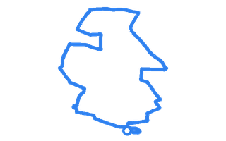 Route shape for Route 7 at Elswick DTC
