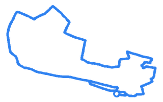 Route shape for Route 8 at Elswick DTC