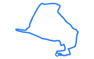 Route shape for Route 10 at Elswick DTC